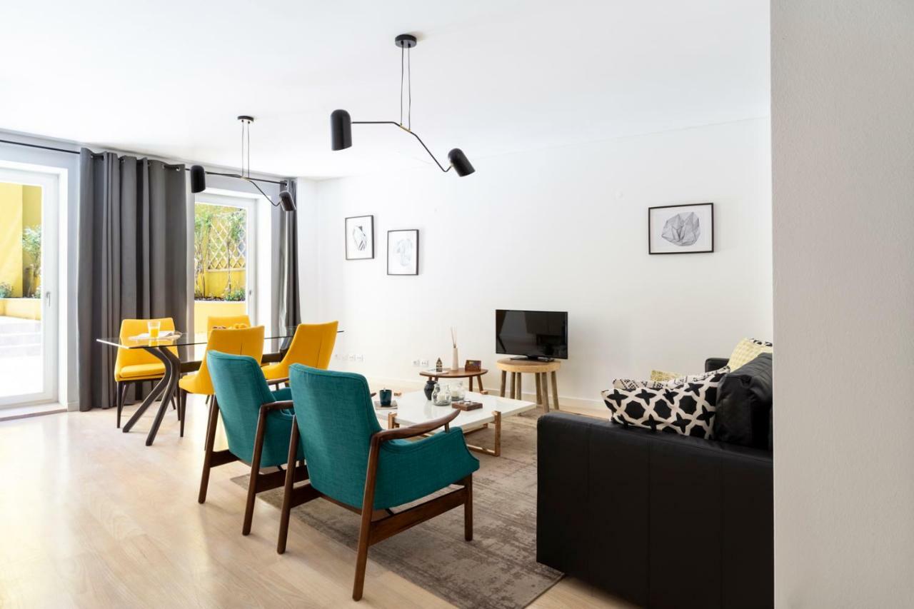 Altido Bright And Elegant 1Br Home With Workspace And Huge Terrace In Pena, Close By Viewpoint Lisboa Exterior foto